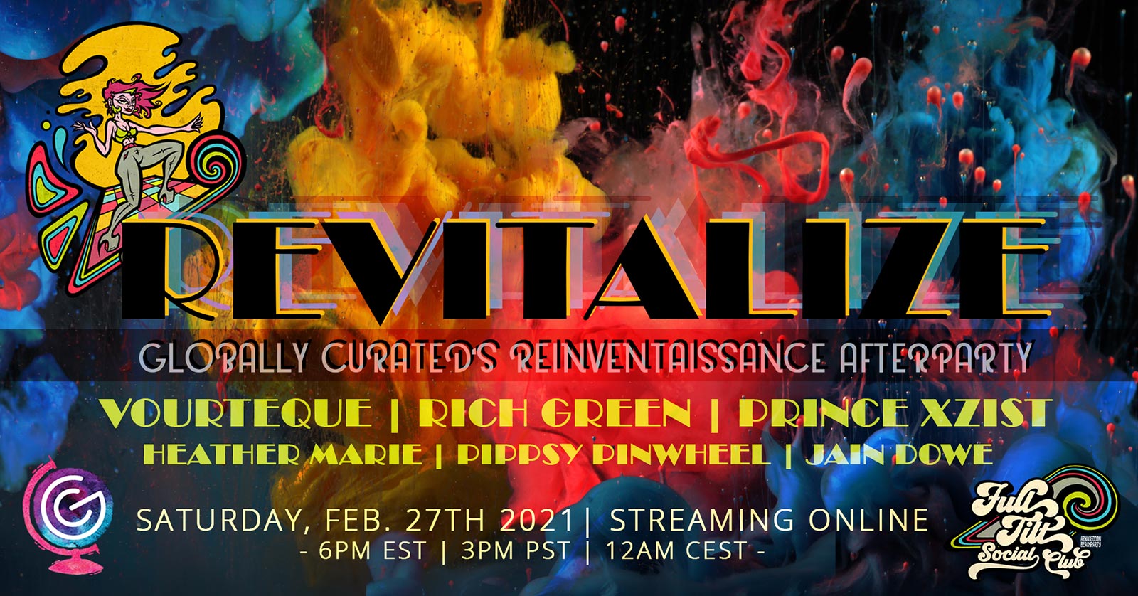 Revitalize Afterparty flyer